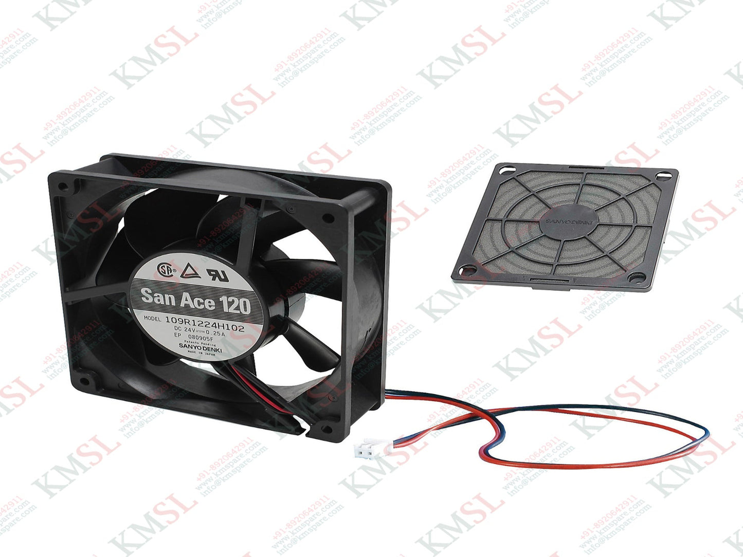 109R1224H102 Sanyo, Sanyo Denki Cooling Fan