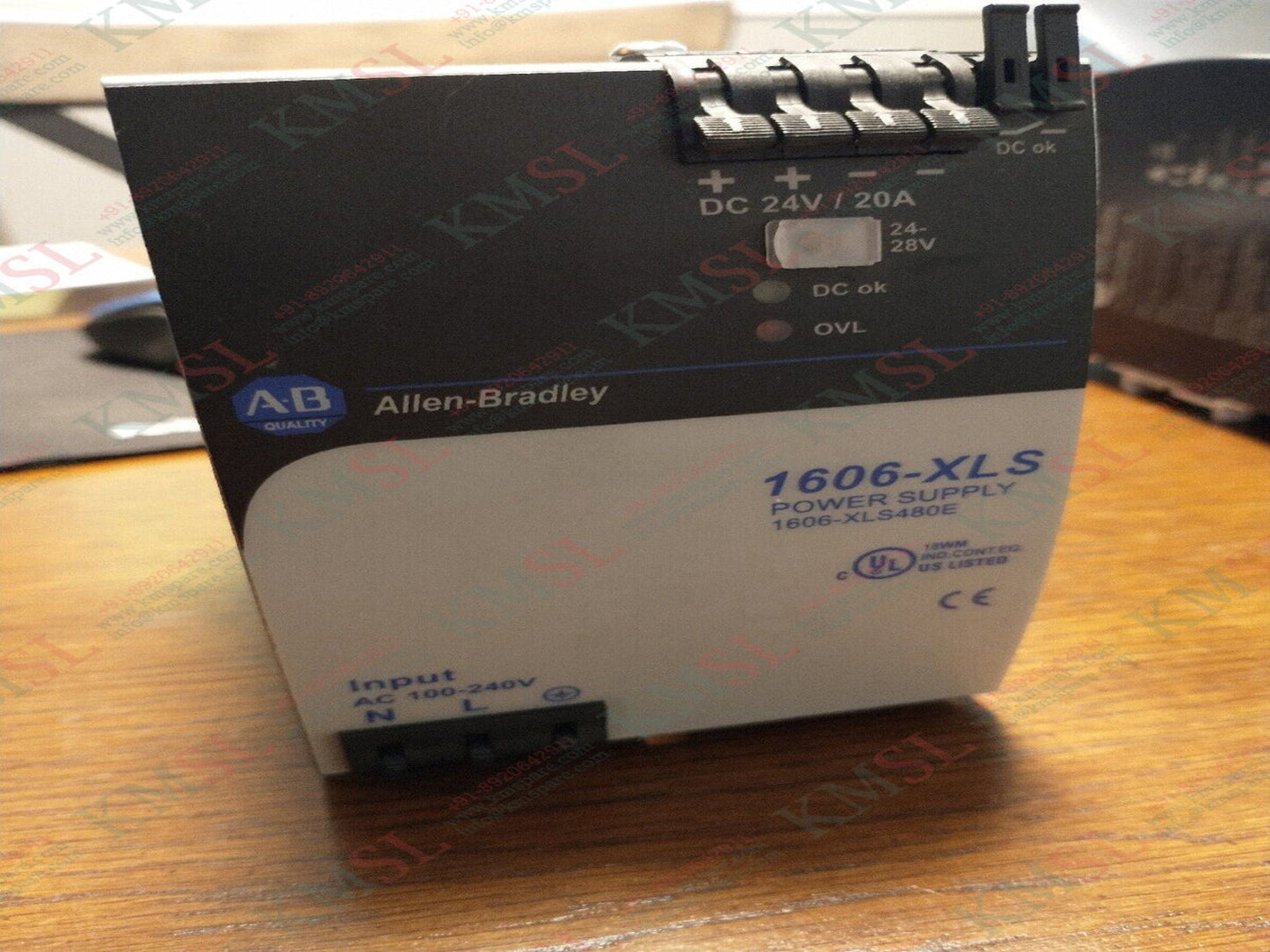 1606-XLS480E Allen Bradley Power Supply | Industrial DC Power Supply | KMSPARE