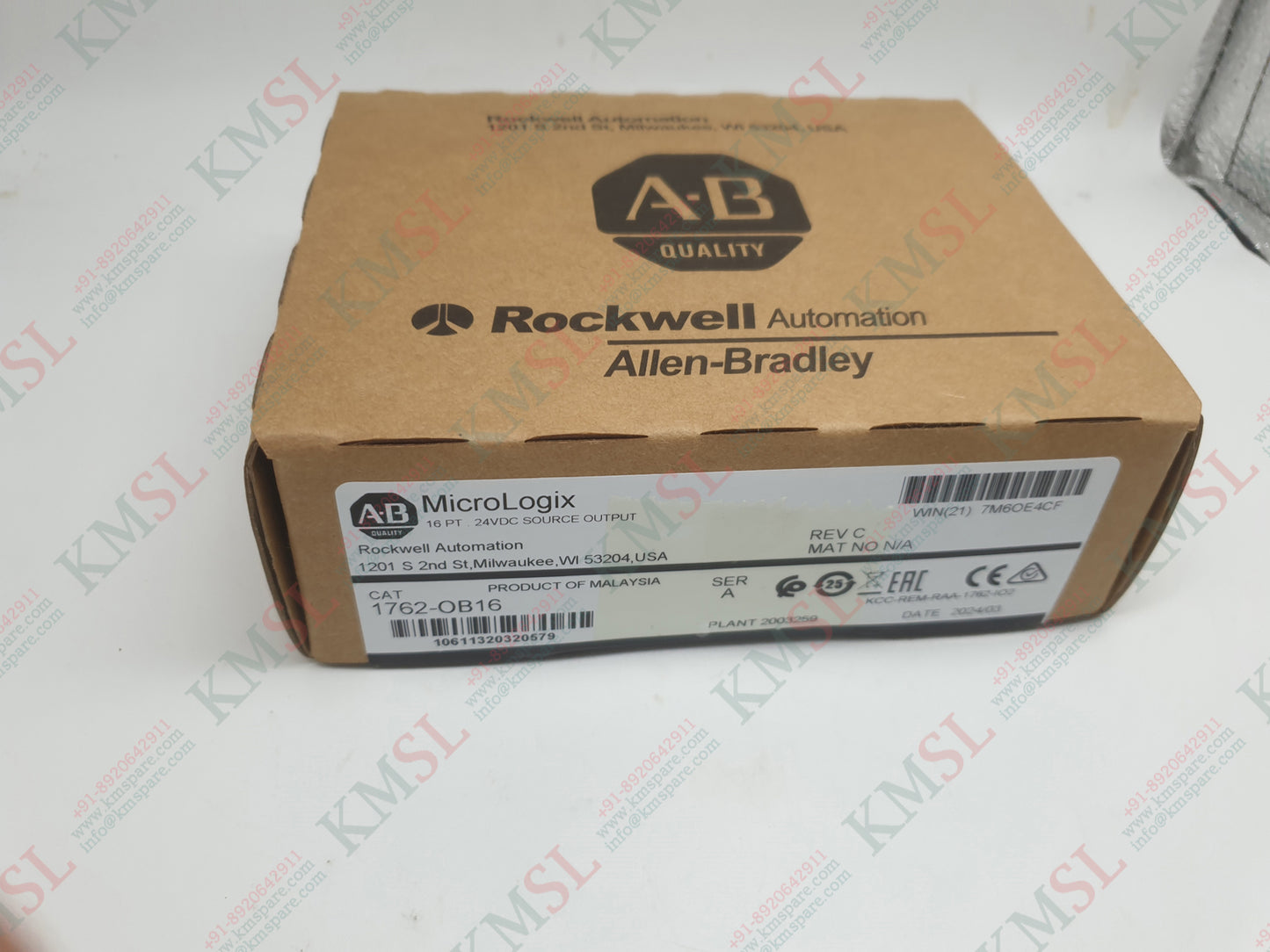 1762-OB16 Allen Bradley Output Module | KMSPARE LINK PVT LTD