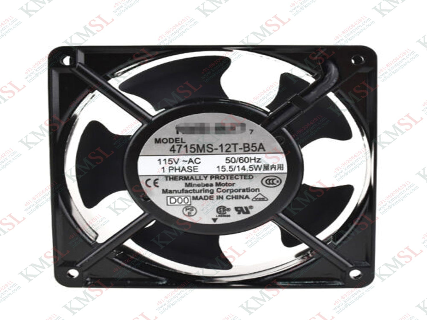 4715MS-12T-B5A NMB-MAT Cooling Fan | Industrial DC Fan | KMSPARE