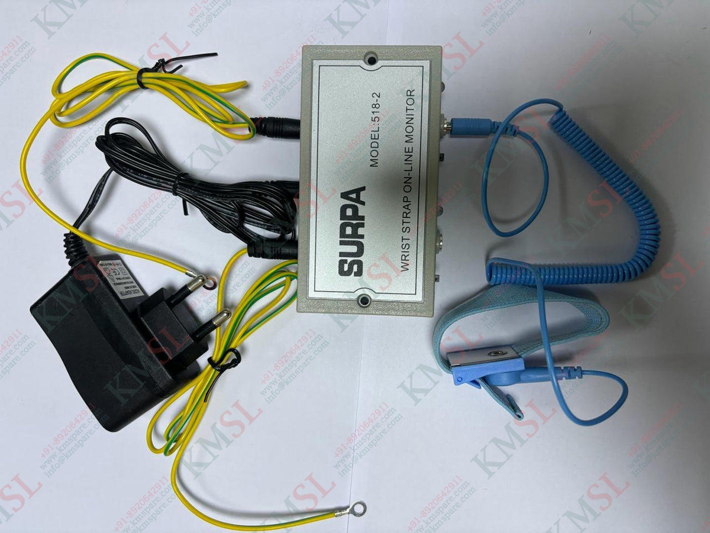 518-2 Surpa ESD Wrist Band Monitor | Continuous Static Monitoring | KMSPARE