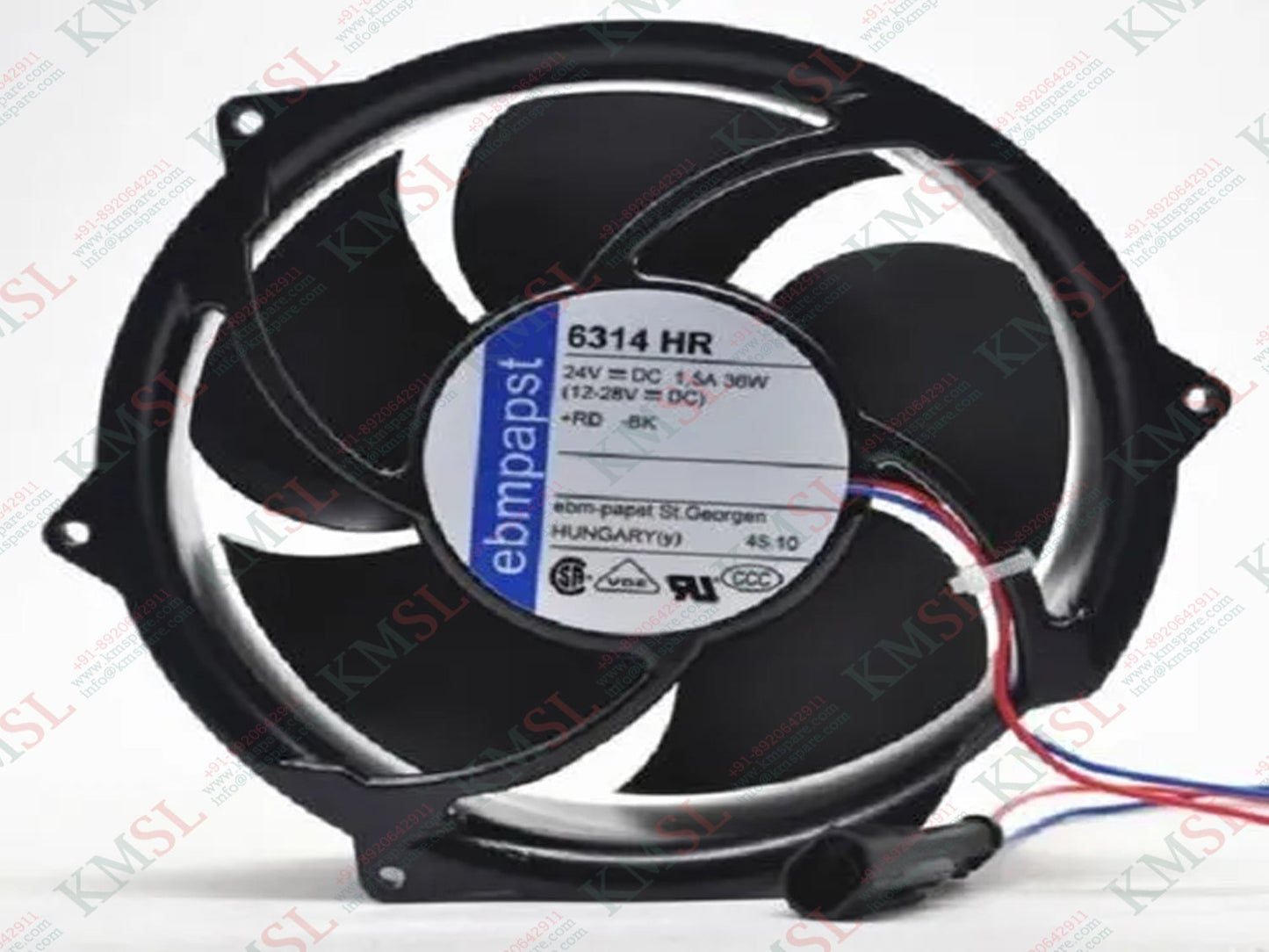 6314-HR EBM Papst Cooling Fan | KMSPARE LINK PVT LTD