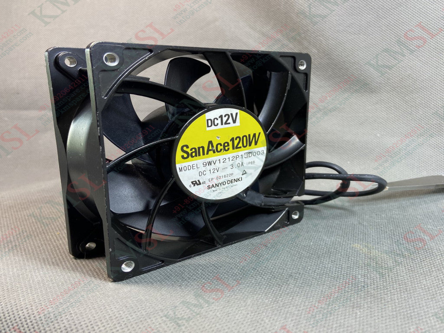 9WV1212P1JD003 Sanyo Denki Cooling Fan | 12V DC Cooling Fan | KMSPARE