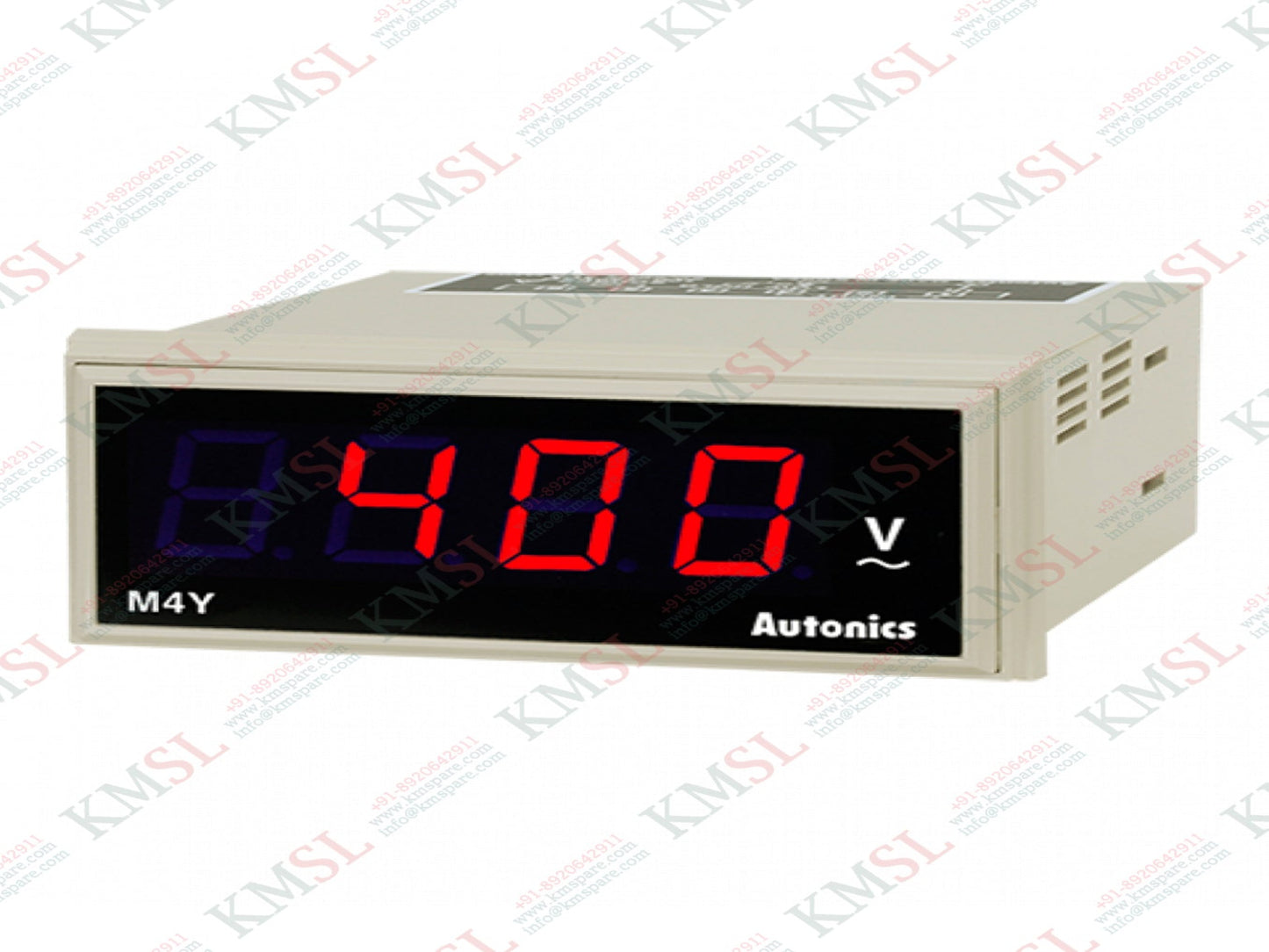 Autonics M4Y-AV-6 Digital Voltmeter | Industrial Panel Meter | KMSPARE