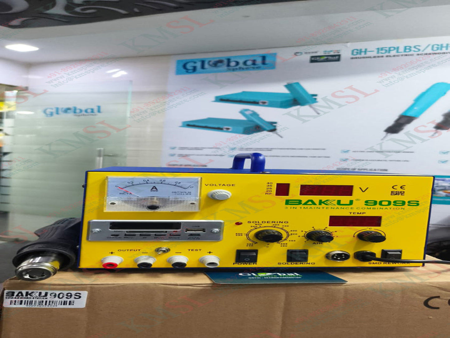 BK-909S Baku Soldering Station | KMSPARE LINK PVT LTD