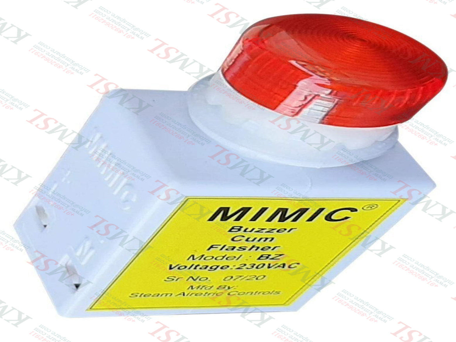 BZ-230-AC-STD-A MIMIC, MIMIC BUZZER CUM FLUSHER