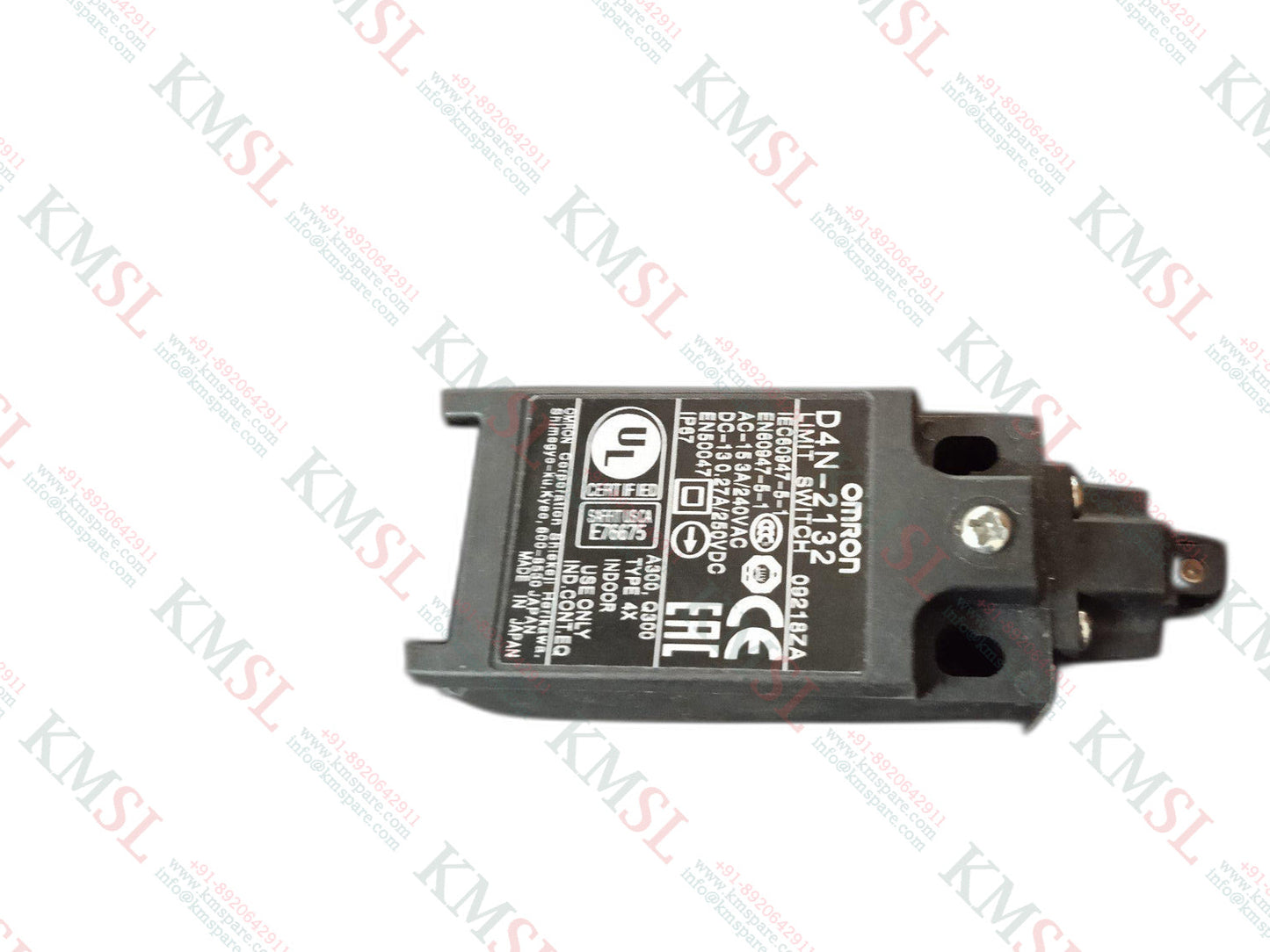 D4N-2132 Omron Limit Switch | Industrial Mechanical Position Switch | KMSPARE