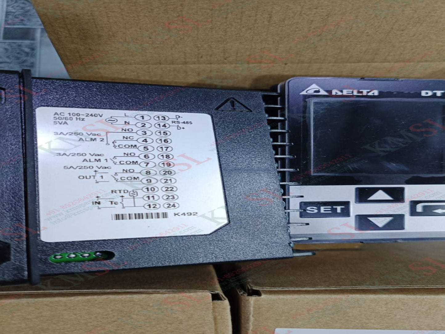 DELTA TEMPERATURE CONTROLLER, DTK4896V12 DELTA