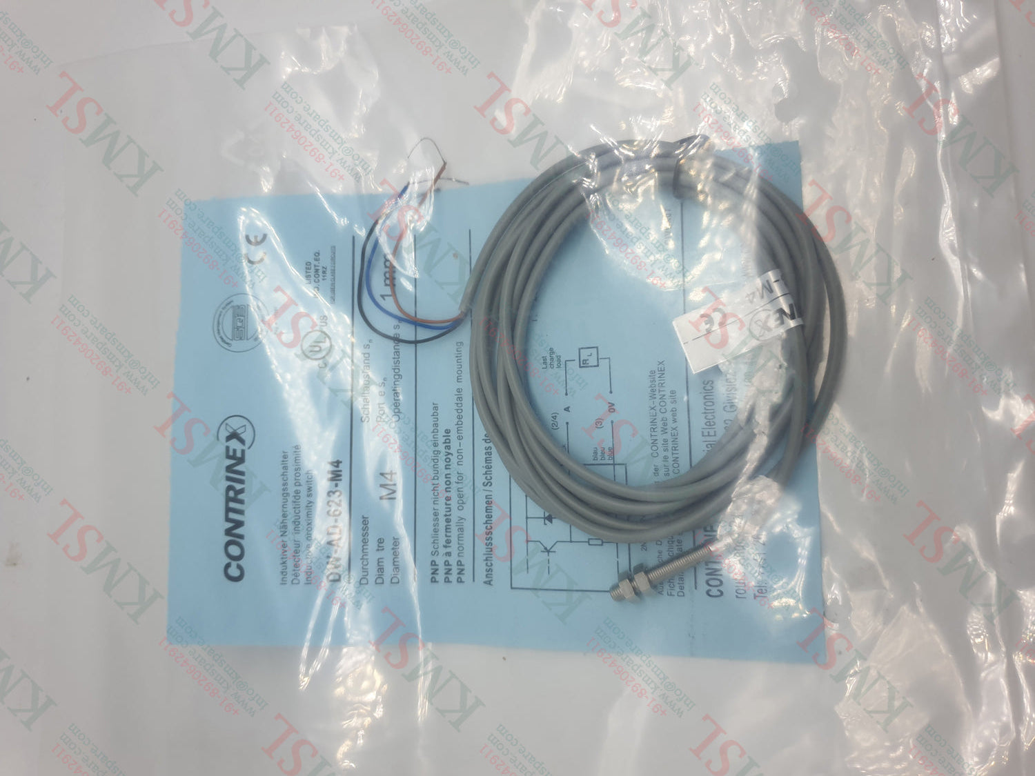 CONTRINEX Inductive Sensor, DW-AD-623-M4 CONTRINEX