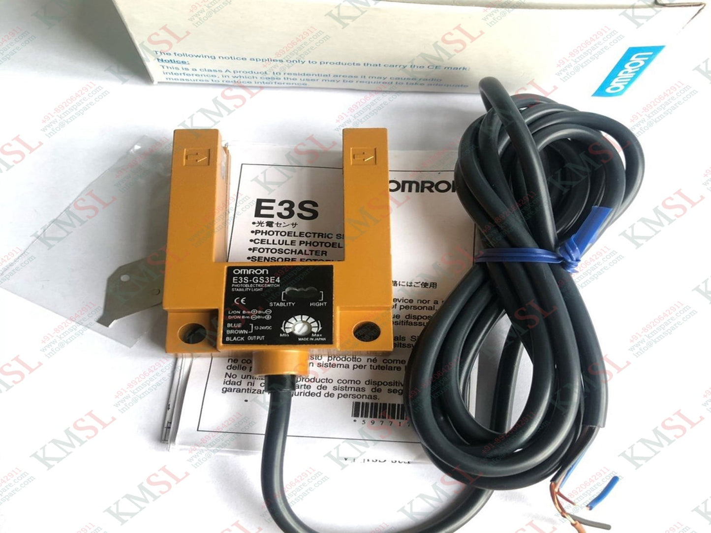 E3S-GS3E4 Omron, Omron Photoelectric Sensor