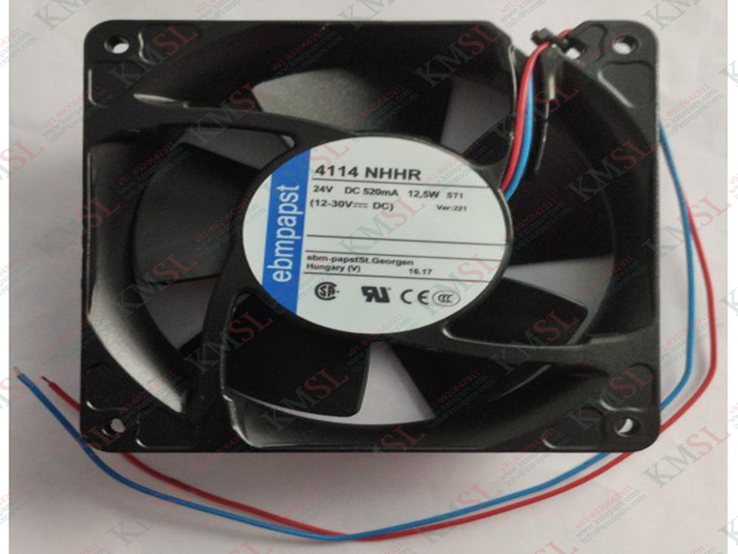 EBM Papst 4114-NHHR Cooling Fan | High-Performance Industrial Fan | KMSPARE