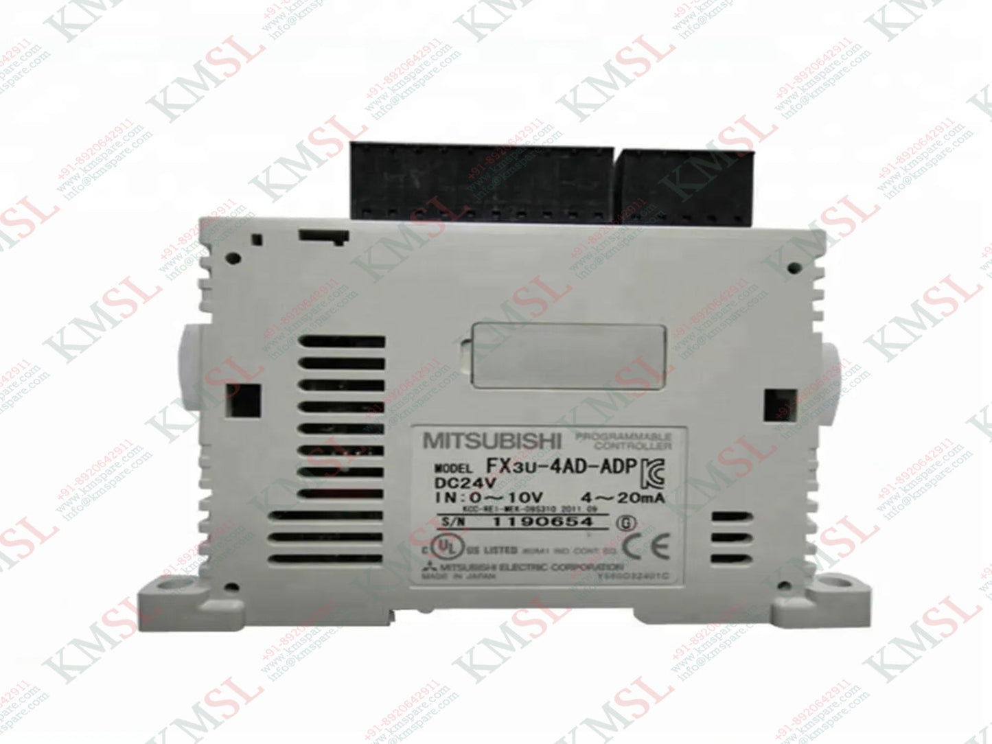 FX3U-4AD-PT-ADP Mitsubishi PLC Analog Input Module | KMSPARE