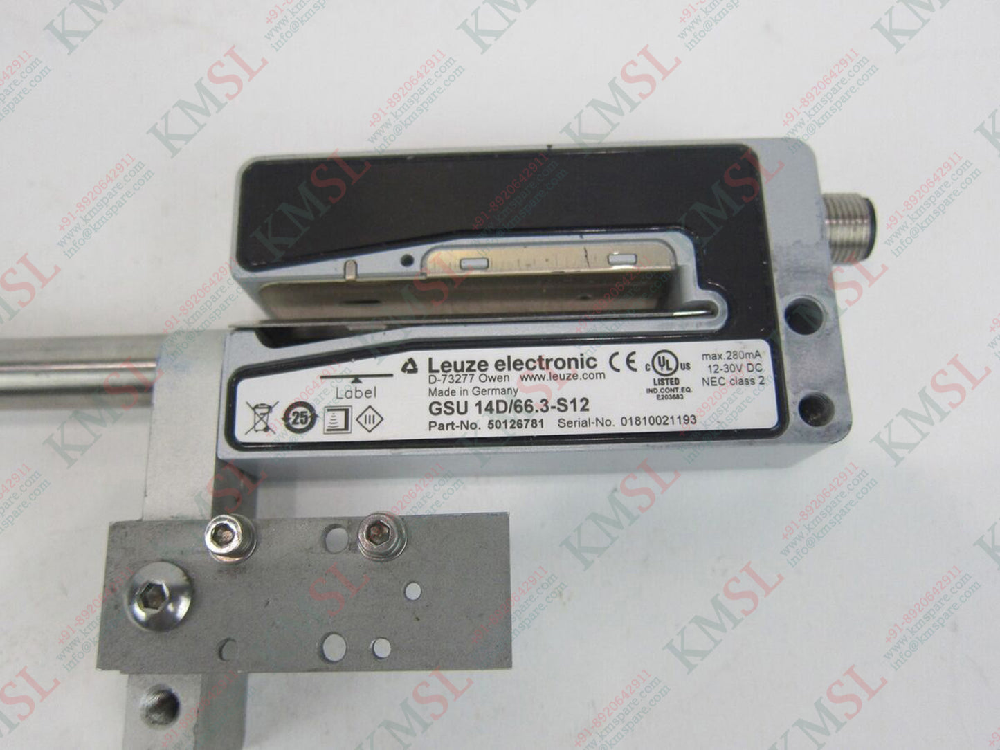 GSU-14D/66.3-S12 Leuze Ultrasonic Fork Sensor | KMSPARE Industrial Automation