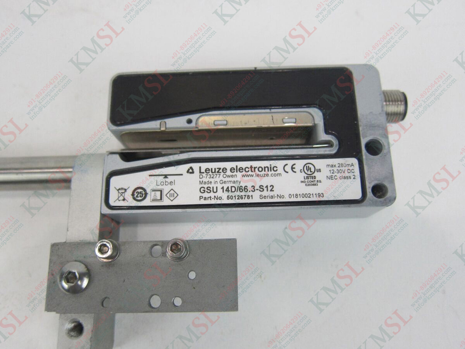 GSU-14D/66.3-S12 Leuze, Leuze Ultrasonic Fork Sensor