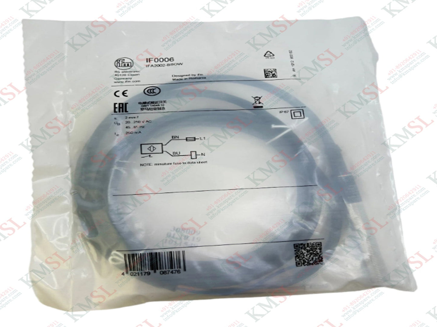 IF0006 IFM Inductive Sensor – High-Performance Industrial Sensor | KMSPARE