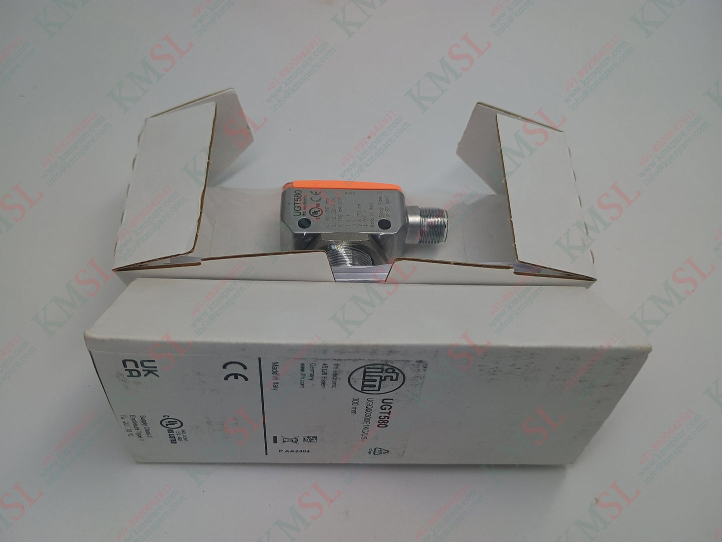 IFM UGT580 Ultrasonic Sensor | High-Precision Industrial Sensor | KMSPARE
