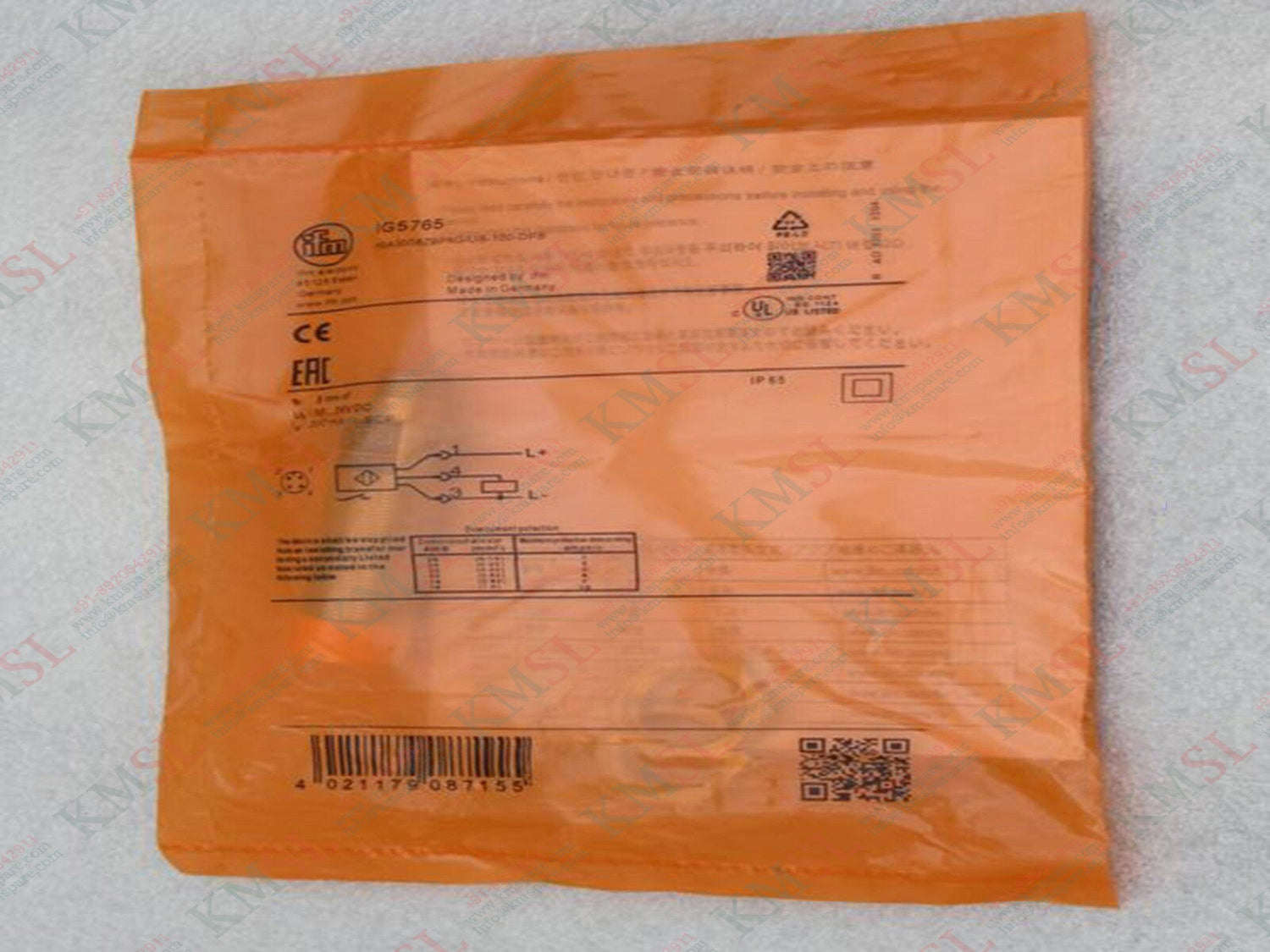 IFM Inductive Sensor, IG5765 IFM