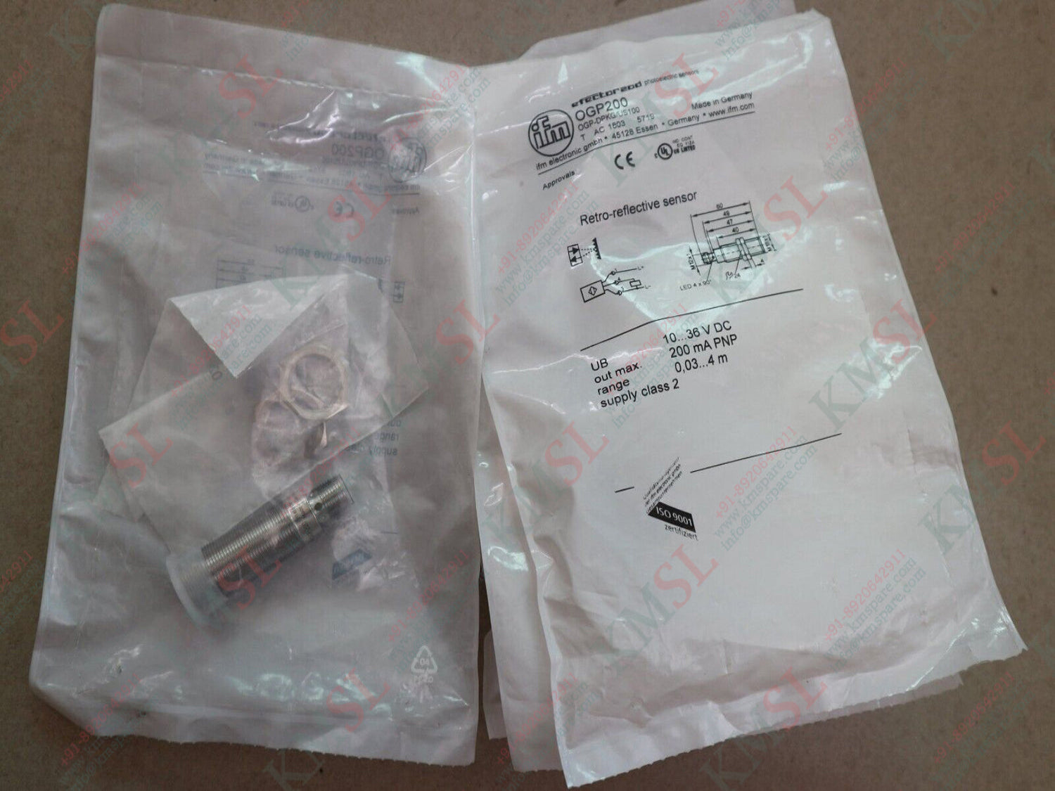 IFM Inductive Sensor, IGP200 IFM