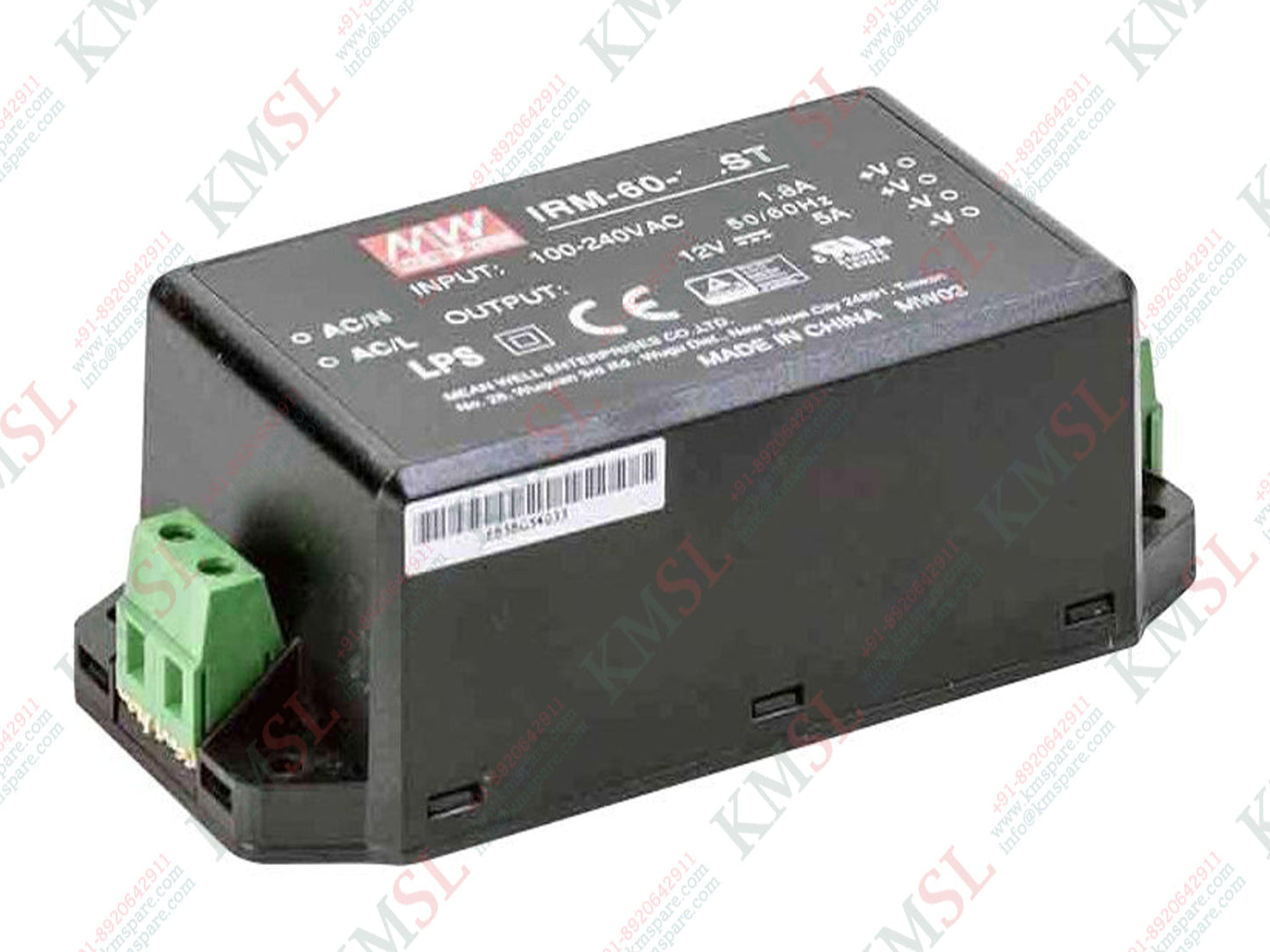 IRM-60-24ST Mean Well Power Supply | KMSPARE LINK PVT LTD