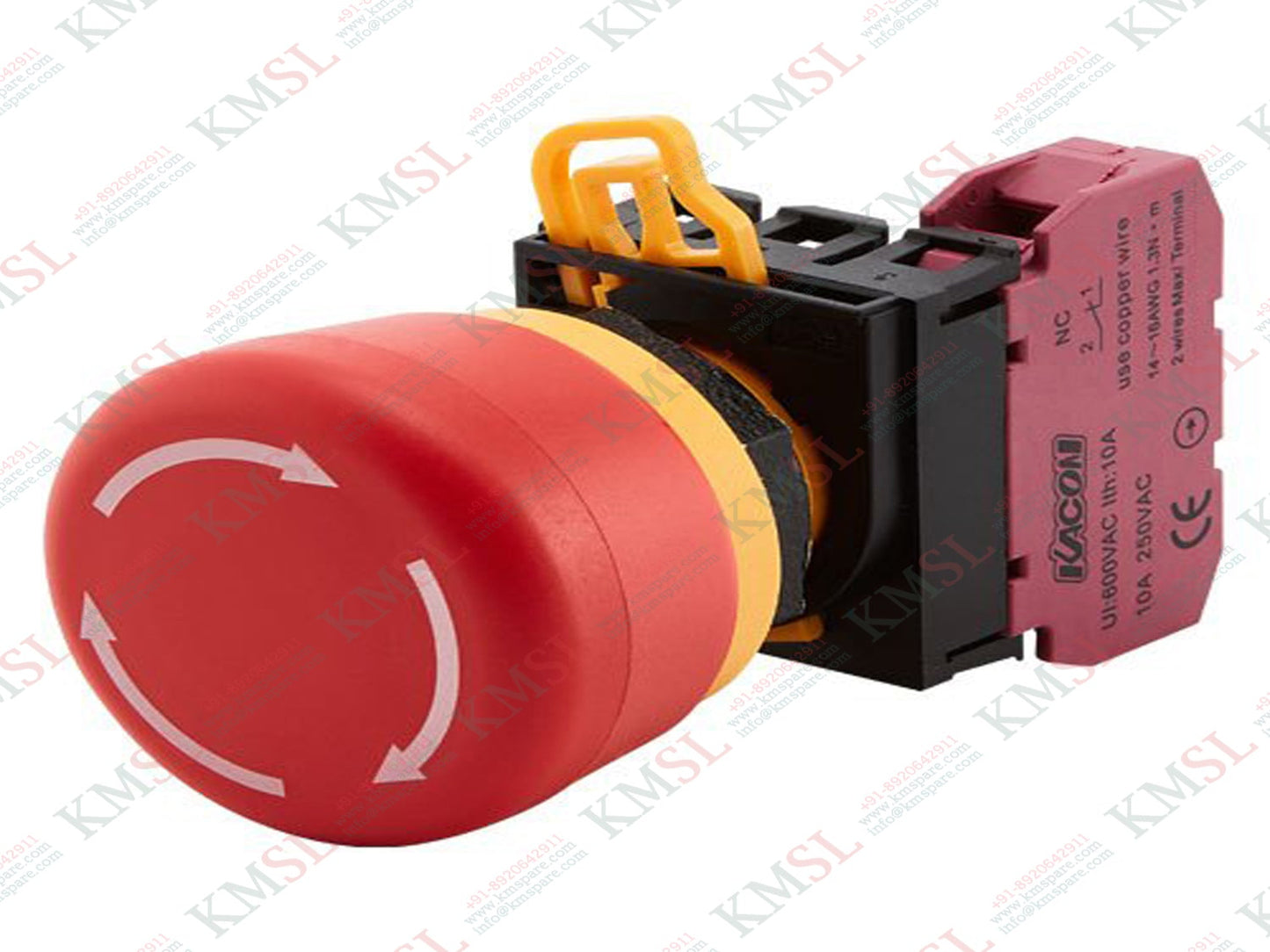 J2-9101 Kacon Emergency Stop Switch – Industrial Safety Switch | KMSPARE