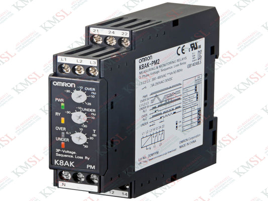 K8AK-PM2 Omron, Omron Monitoring Relay