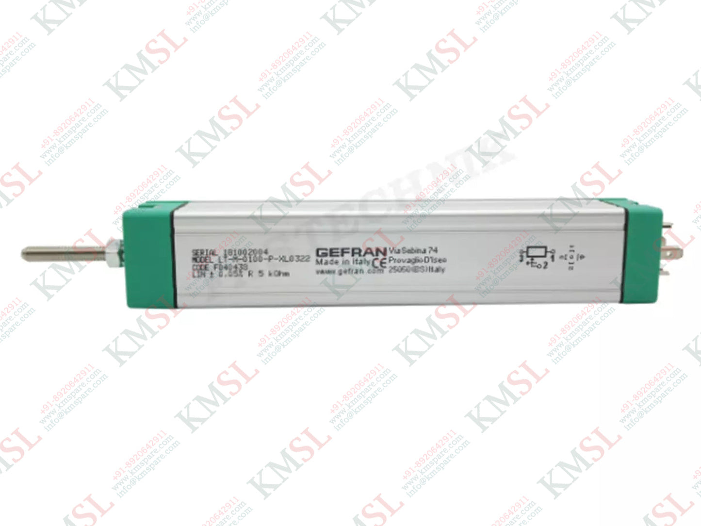 Gefran Liner Transducers, LT-M-0100-P Gefran