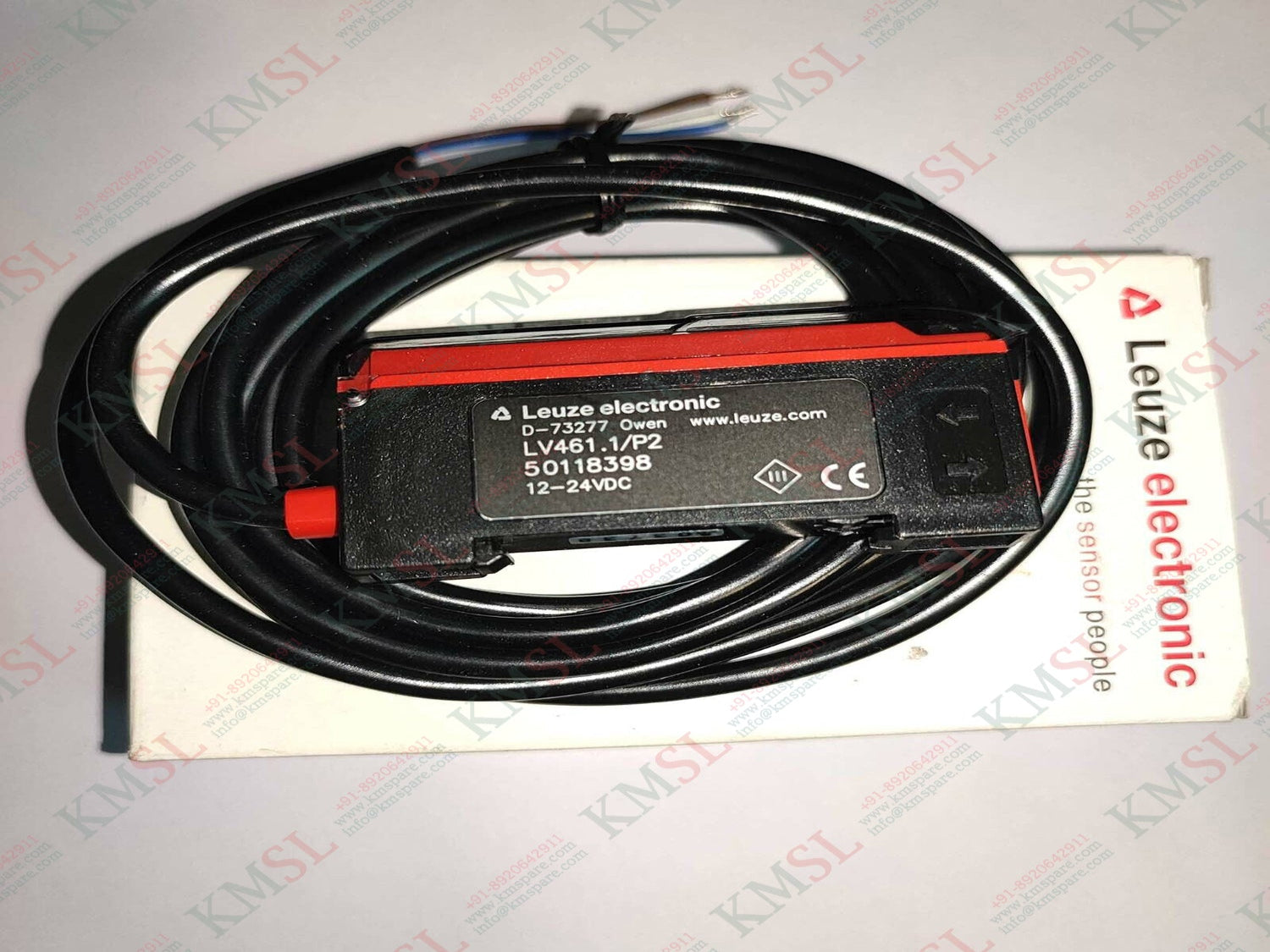 Leuze Fiber Optic Sensor, LV461.1/P2 Leuze