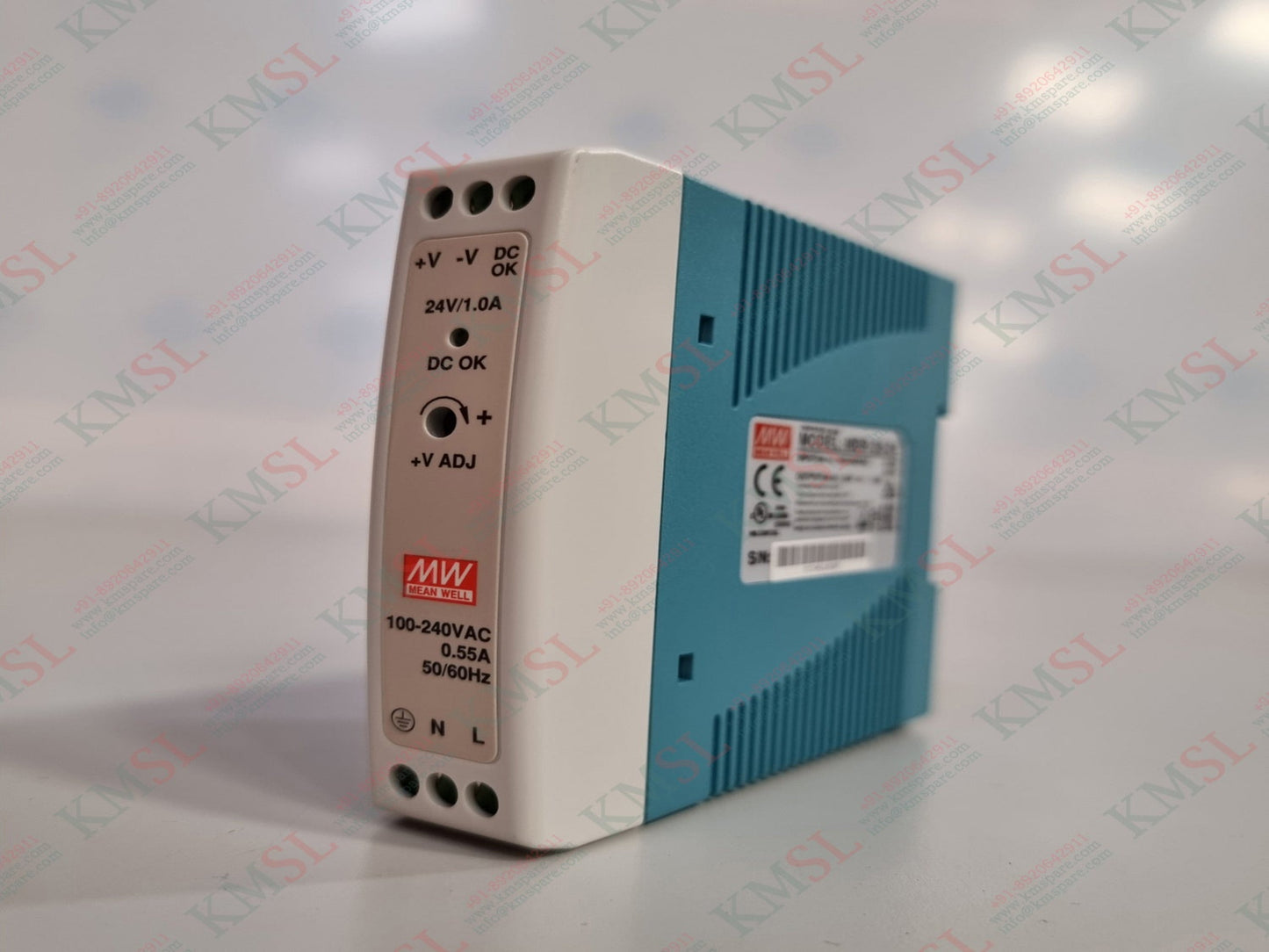 MDR-20-24 Mean Well DIN-Rail Power Supply | KMSPARE LINK PVT LTD