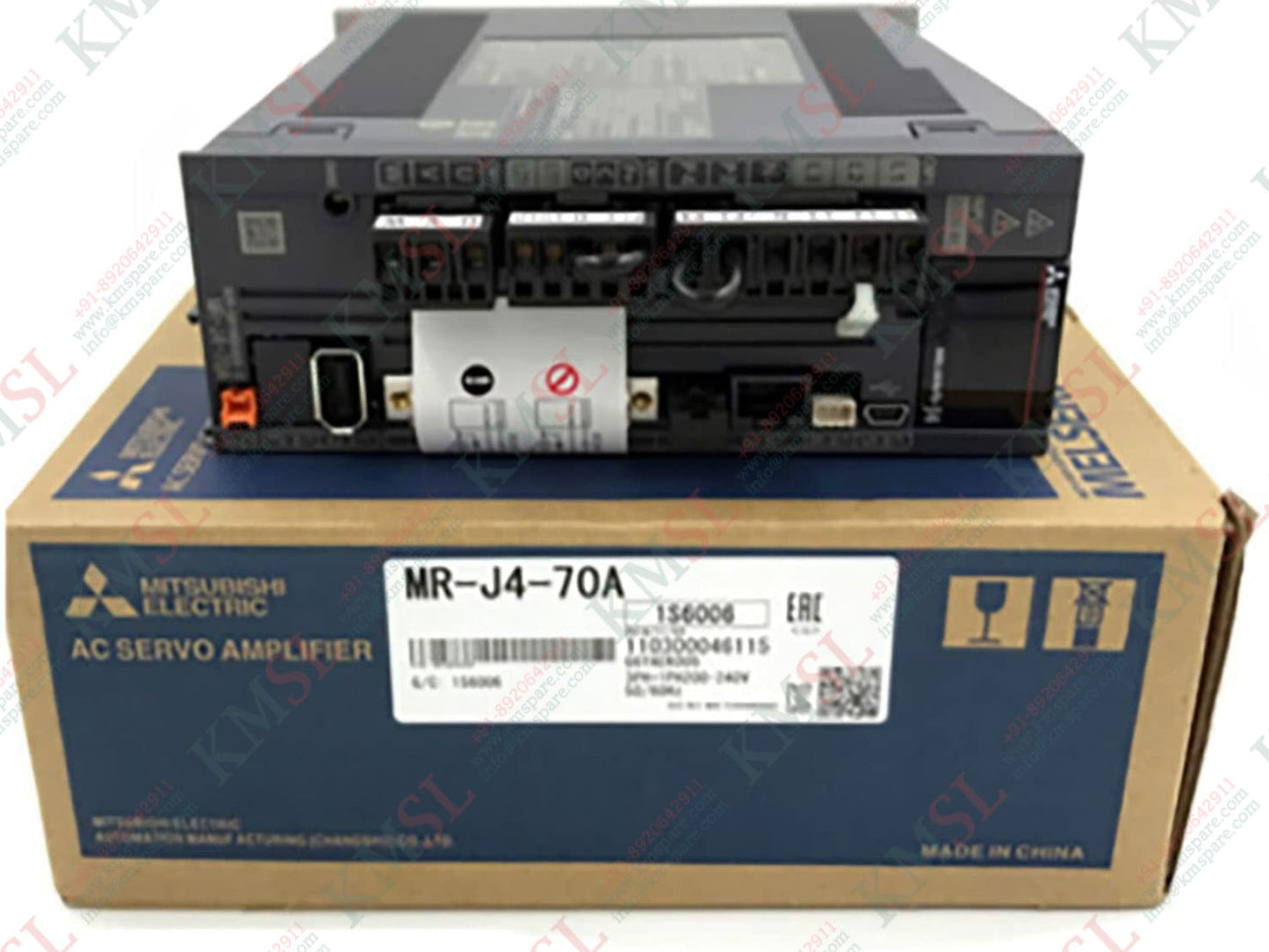 MR-J4-70A Mitsubishi AC Servo Driver | KMSPARE LINK PVT LTD