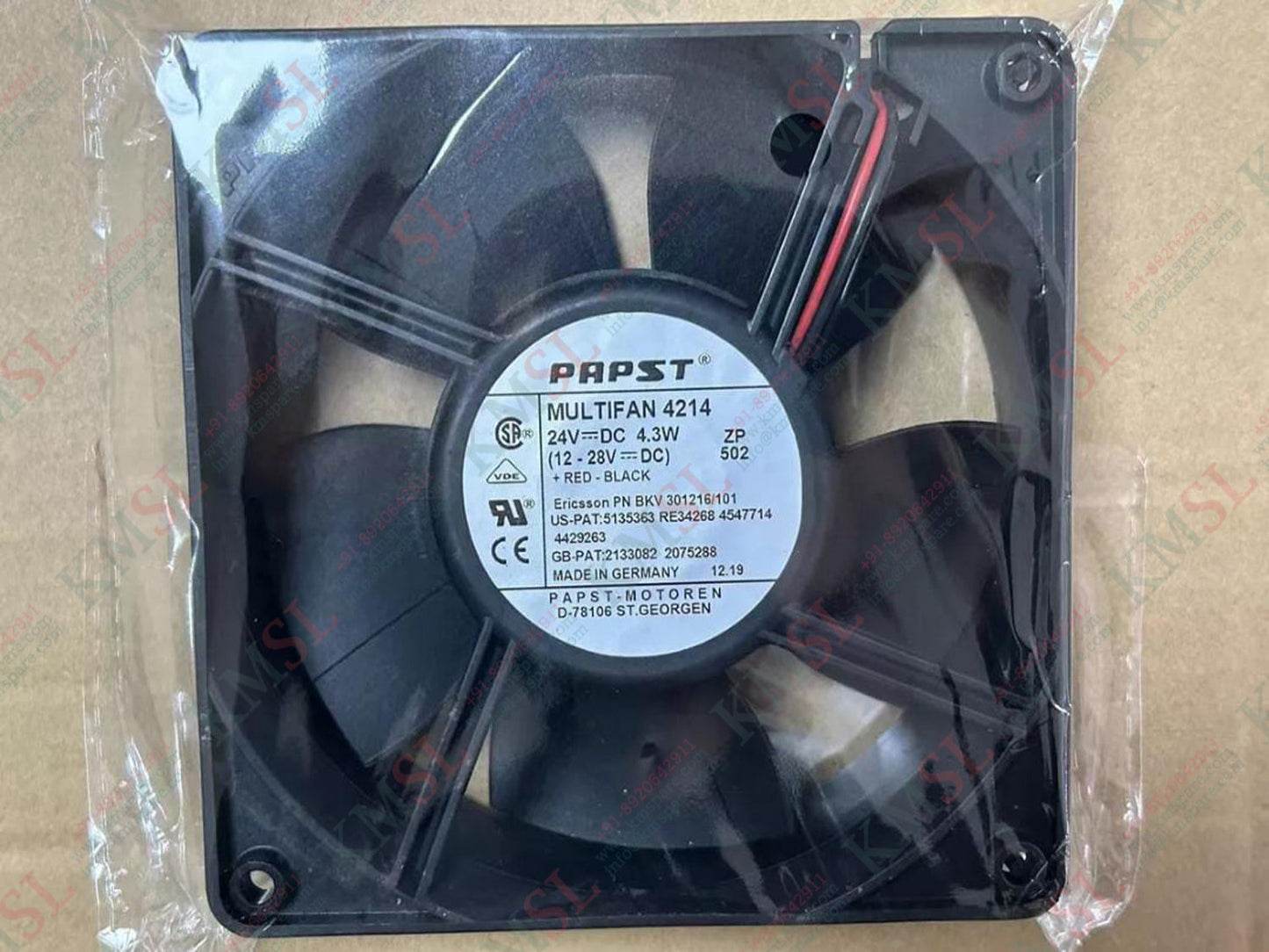 EBM-PAPST Axial Cooling Fan, MULTIFAN-4214 EBM-PAPST