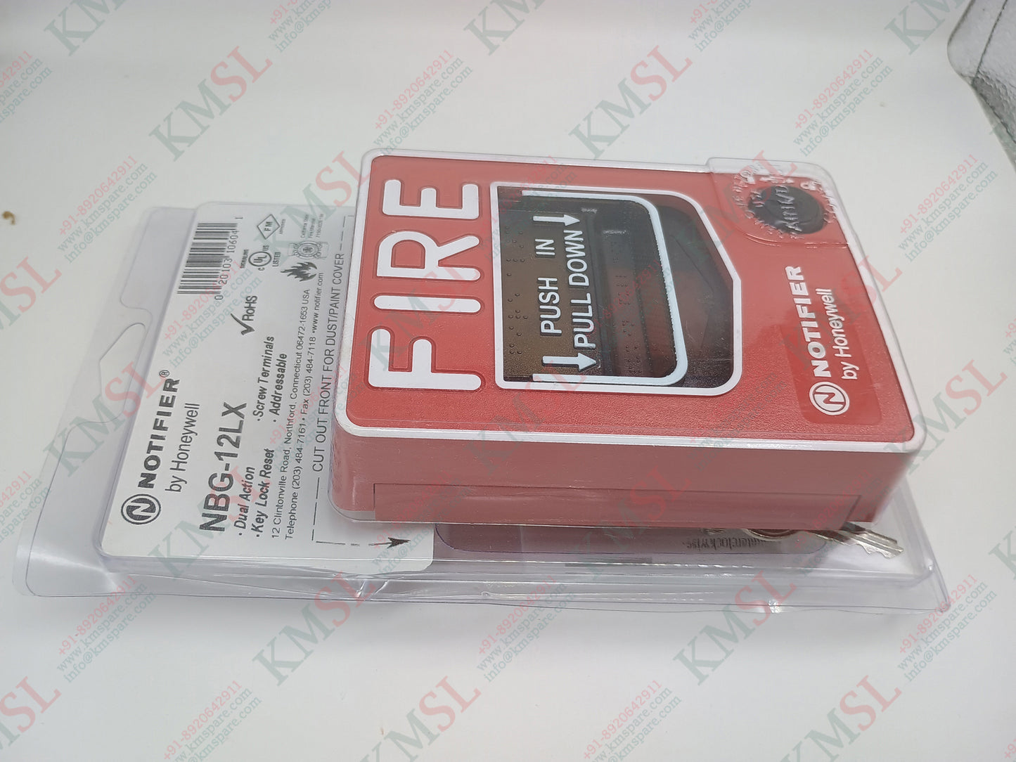 HONEYWELL Notifier Manual Call Point, NBG-12LX HONEYWELL