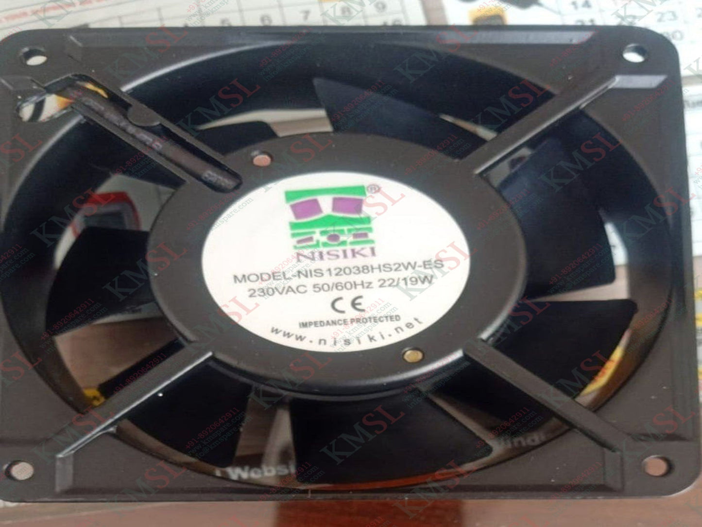 NIS12038HS2WES Nisiki Air Cooling Fan | Industrial DC Fan | KMSPARE
