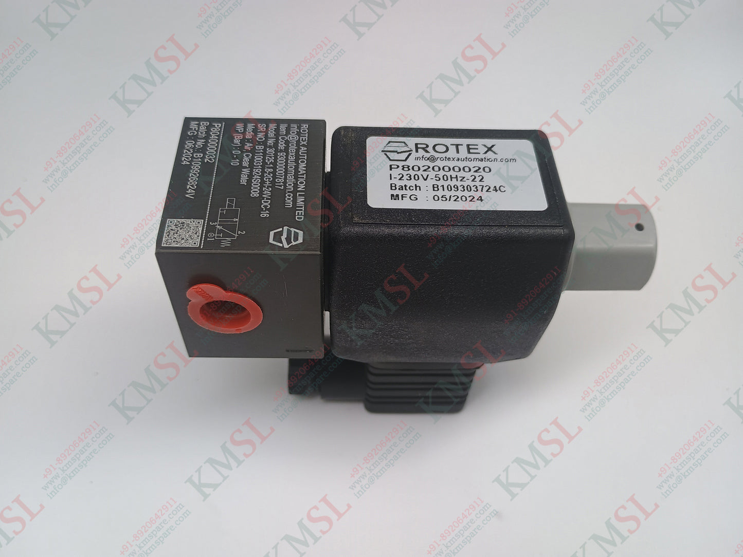 30125-1.8-2G+I-24V-DC-16 Rotex, Rotex Solenoid Vlalve