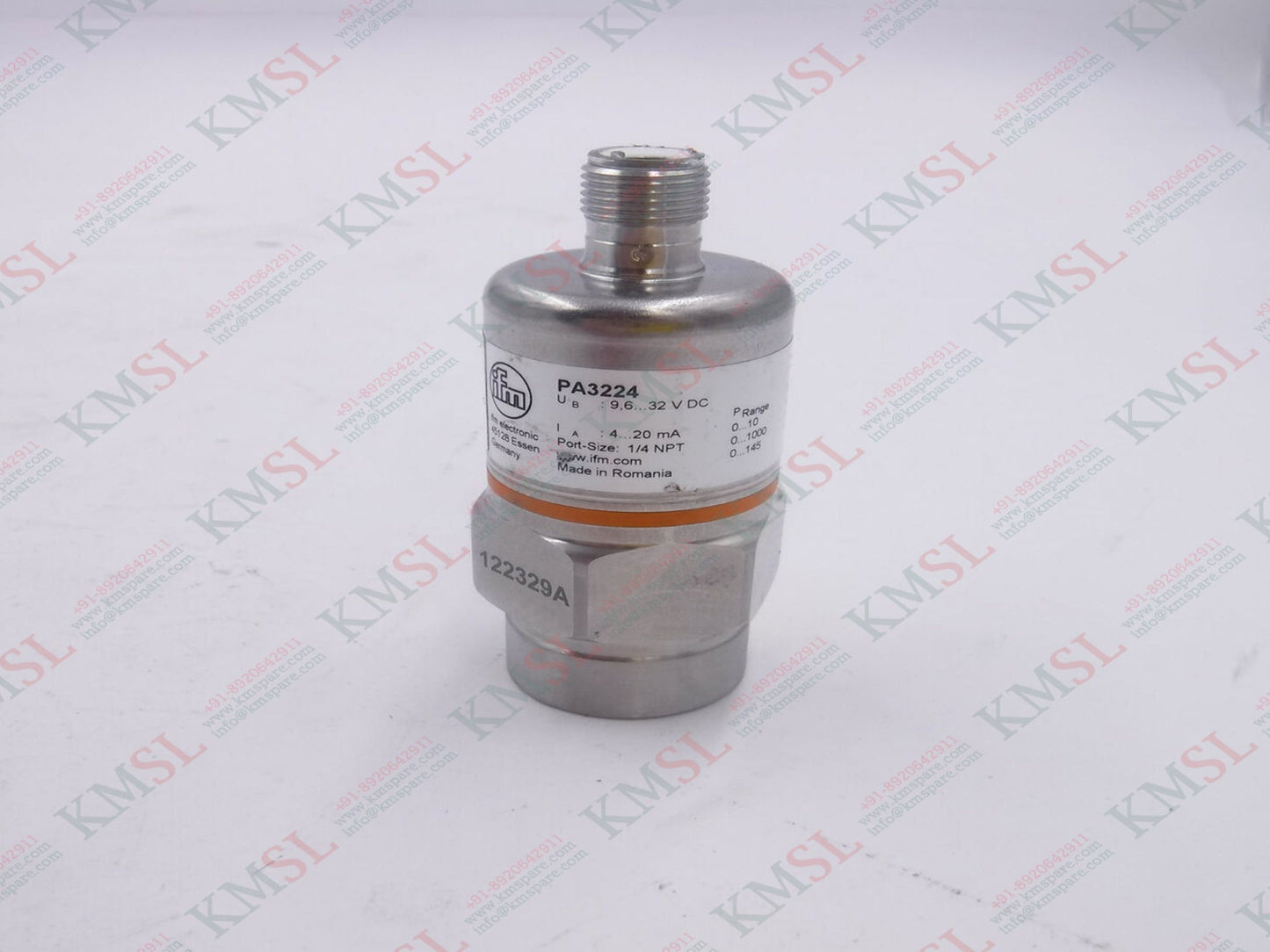IFM Pressure Transmitter, PA3224 IFM