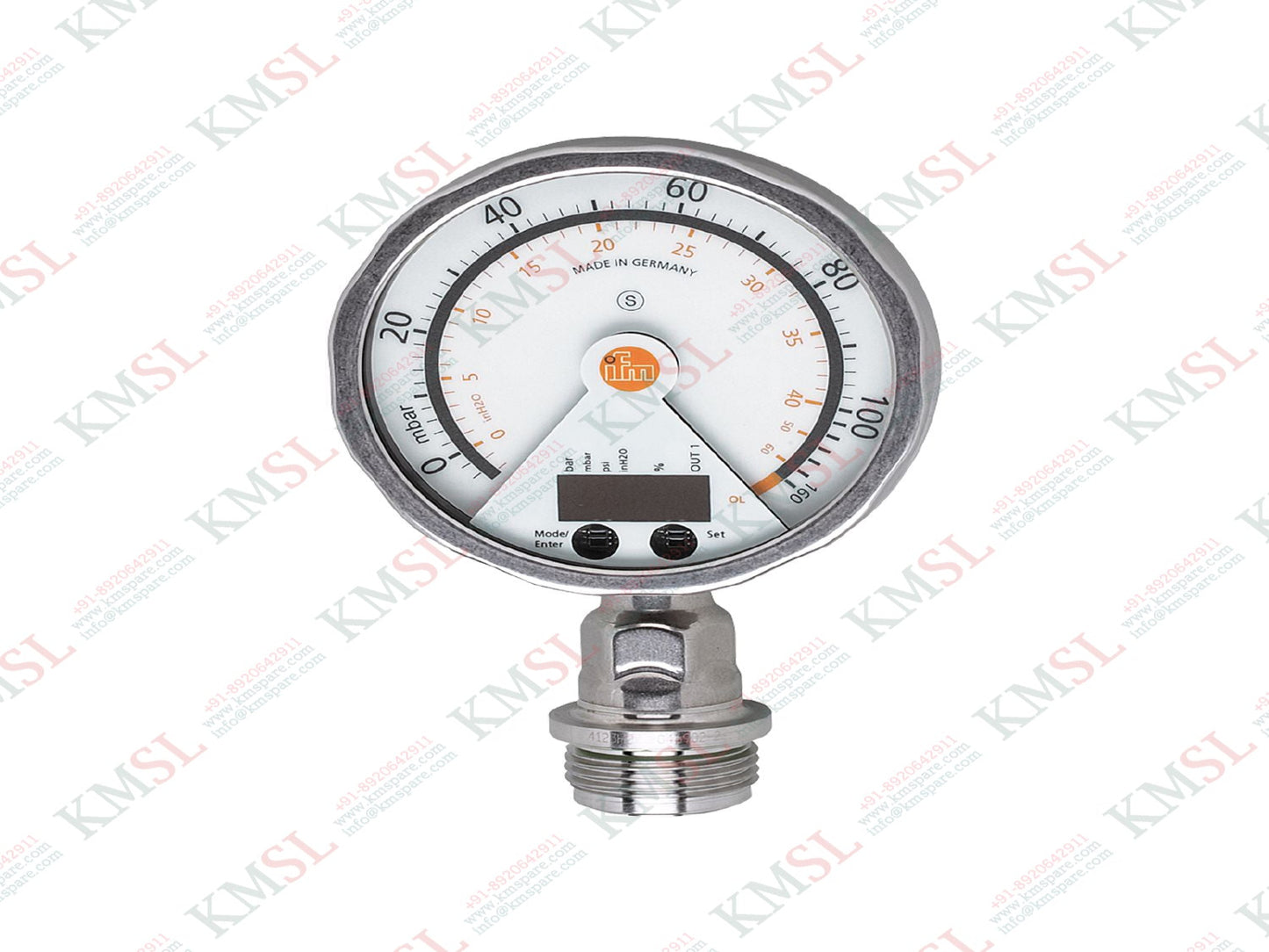IFM Flush Pressure Sensor, PG2789 IFM