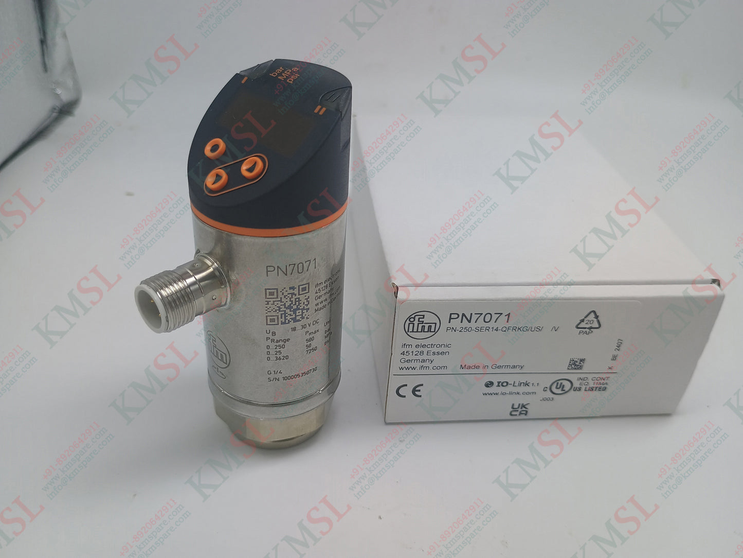 IFM Pressure Sensor, PN7071 IFM