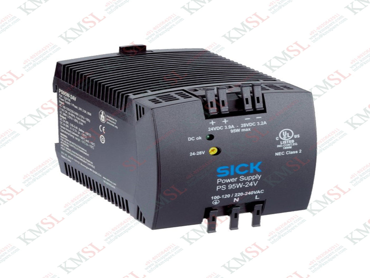 Amp Sick Power Supply, PS95W-24V-ENC 4 Amp