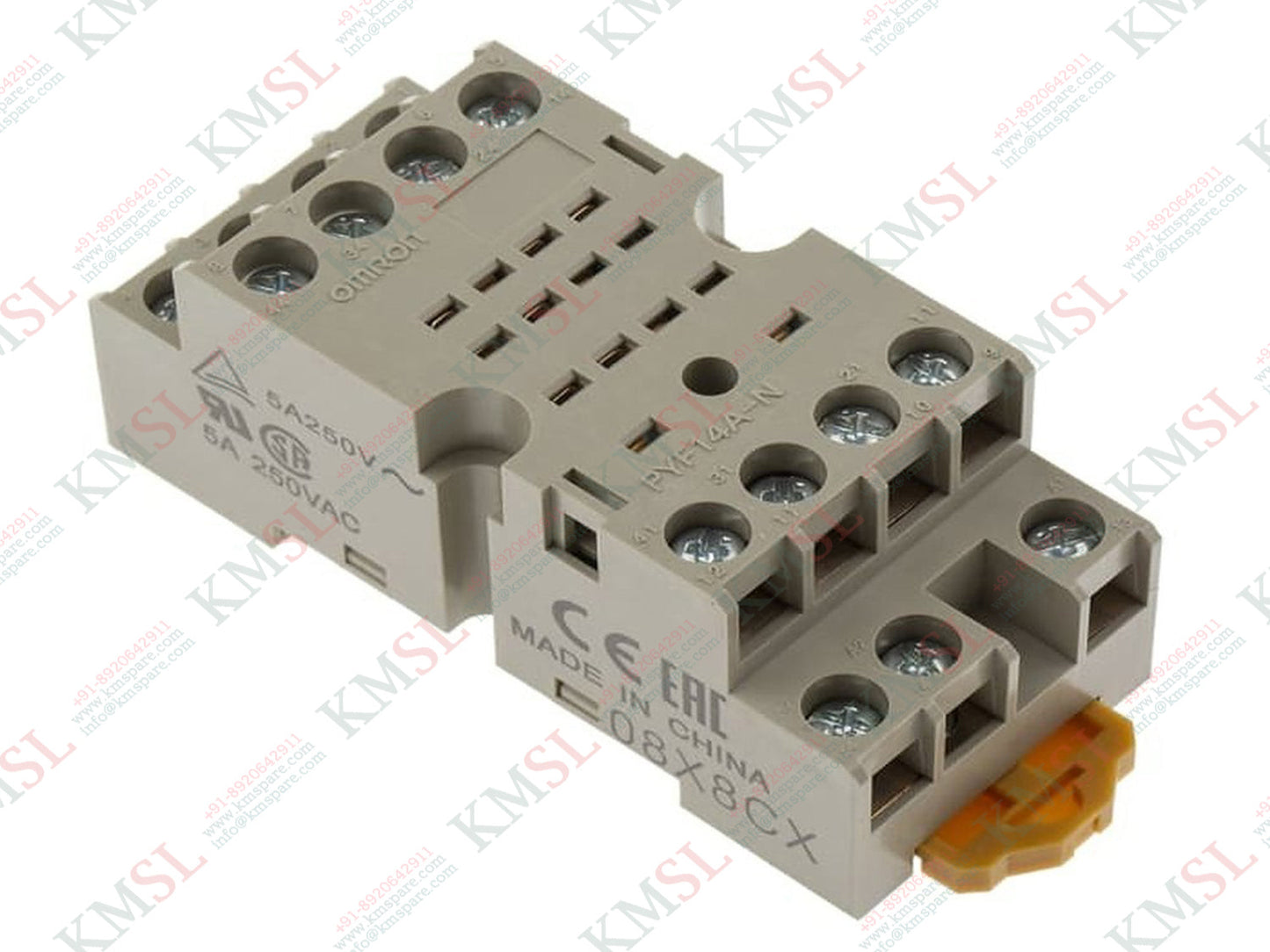 PYF14A-N Omron Relay Base | KMSPARE LINK PVT LTD