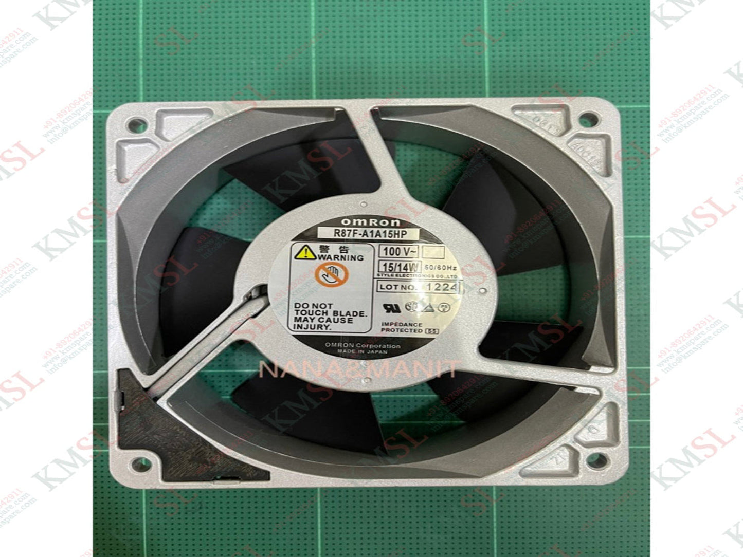 OMRON Cooling Fan, R87F-A1A15HP OMRON