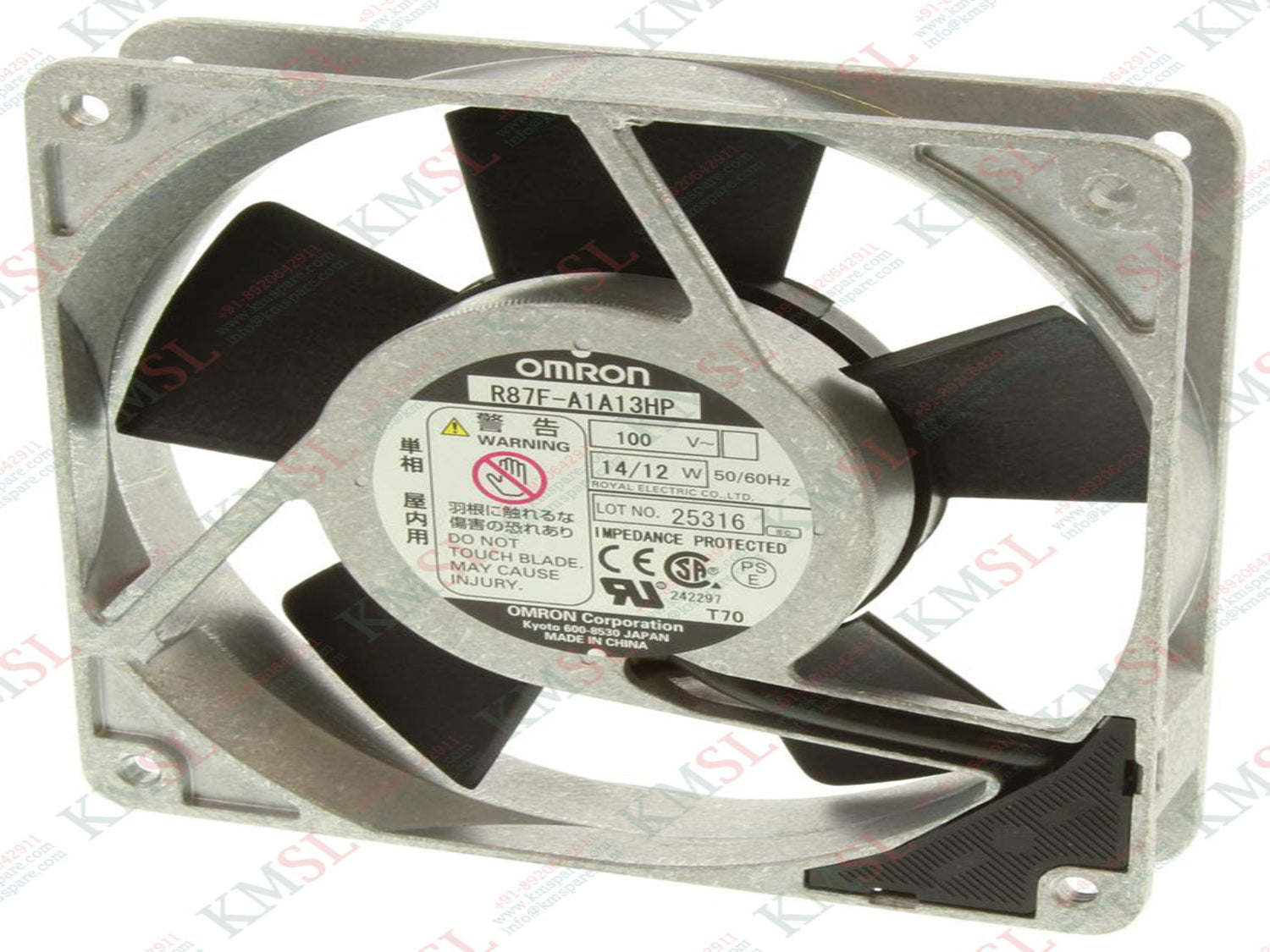 OMRON Cooling Fan, R87F-A1A13HP OMRON