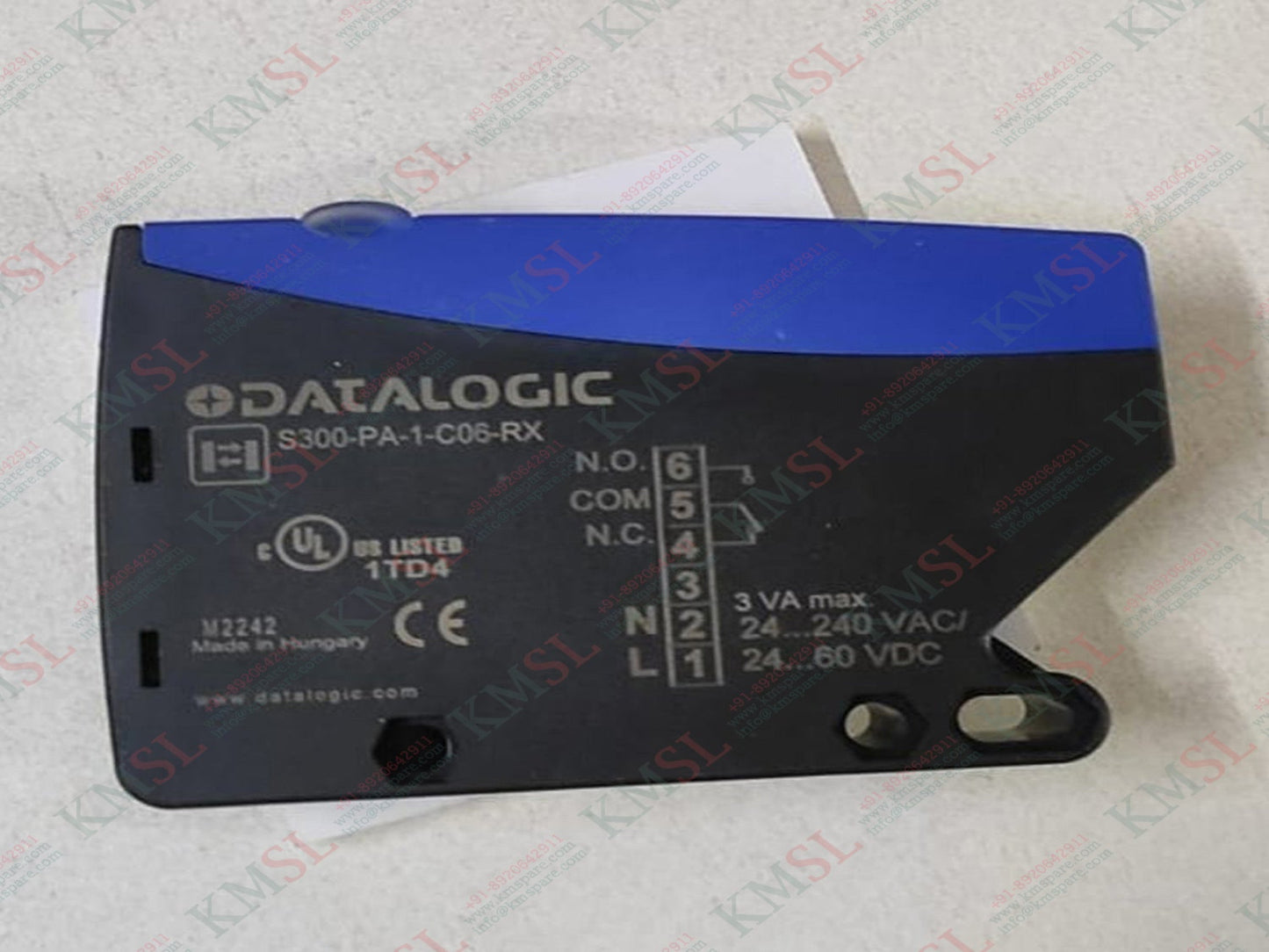 Datalogic Photoelectric Sensor, S300-PA-1-C06-RX Datalogic