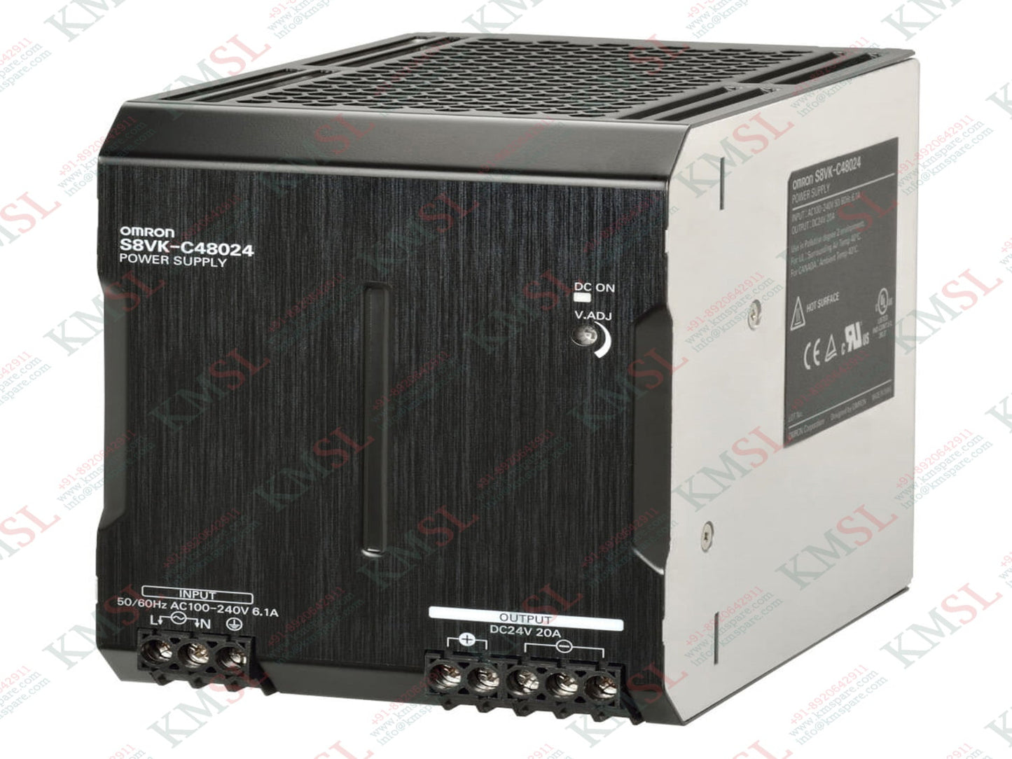Omron Power Supply, S8VK-C48024 Omron
