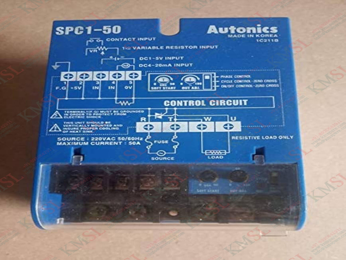 Autonics Power Controller, SPC1-50-E Autonics