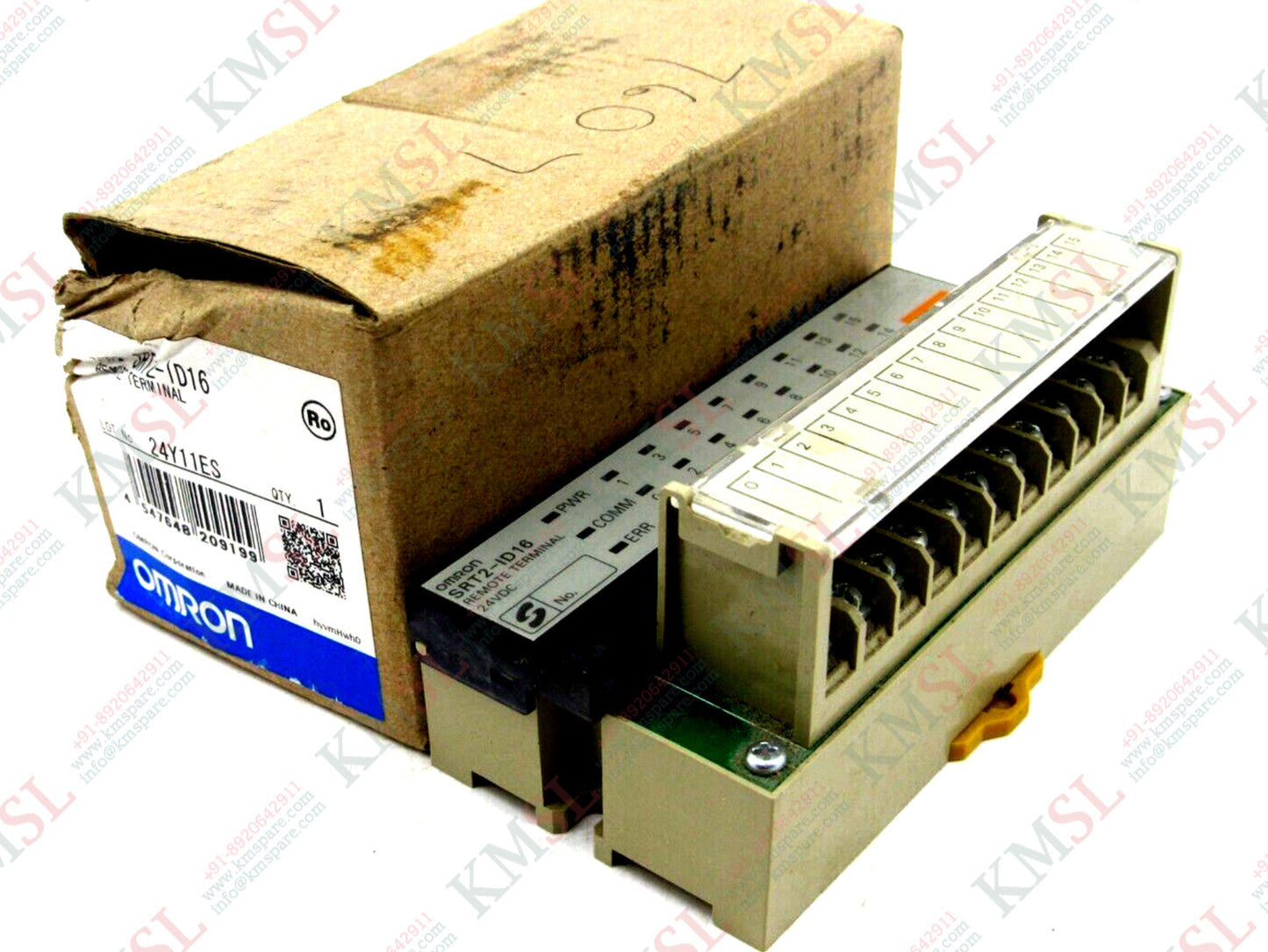 SRT2-ID16 Omron Remote IO Terminal | Industrial Automation IO Module | KMSPARE