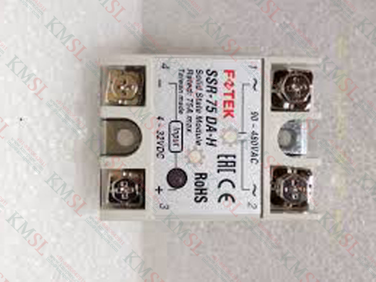 SSR-75DA-H Fotek Solid State Relay | DC to AC High Current SSR – KMSPARE