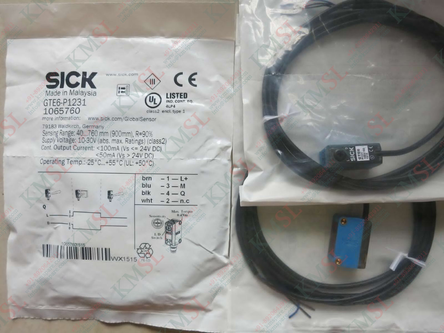 GTE6-P1231 Sick, Sick Photoelectric Sensor