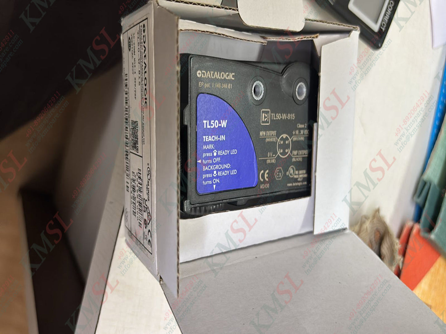 TL50-W-815 Datalogic Contrast Sensor | High-Speed Mark Detection | KMSPARE