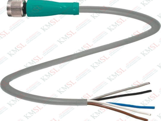 P&F Female Cordset, V1-G-2M-PVC P&F