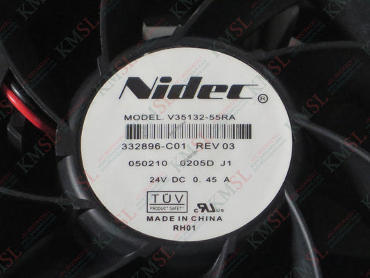 Nidec Cooling Fan, V35132-55RA Nidec