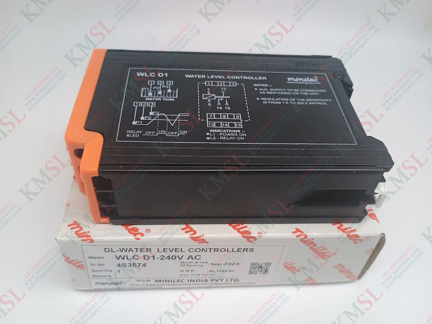 WLCD1 Minilec Water Level Controller | Automatic Water Level Control | KMSPARE